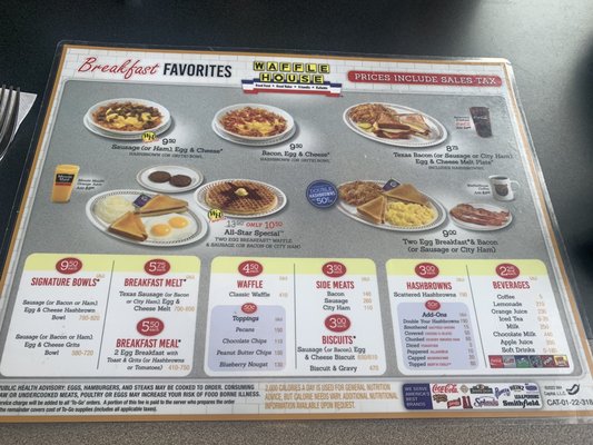 Menu photo 5 Waffle House Virginia Beach, VA