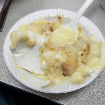 Bum's Restaurant - Warm banana pudding - Barbeque Near Me - Ayden, North Carolina