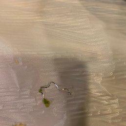 Scrub Brush Wire that was cooked into the calamari.
