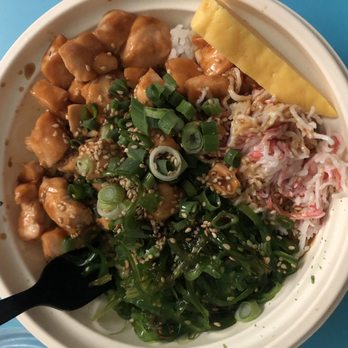 lcey Poki - Baked Salmon Bowl - Poke Near Me - San Jose, California lcey Poki - Baked Salmon Bowl - Poke Near Me - San Jose, California