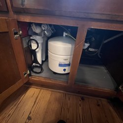 LoneSprings Plumbing - Reverse osmosis installation