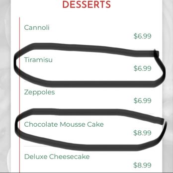 Sal's NY Slice Pizzeria - Expensive desserts - Pizza Near Me - Virginia Beach, Virginia