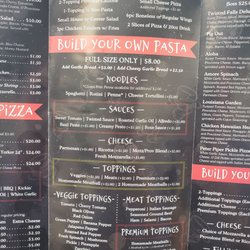 Twisted Tomato Pizzeria - Menu