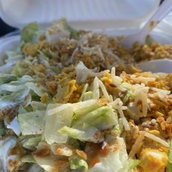 Kabul Express Halal Restaurant - Chicken over rice
