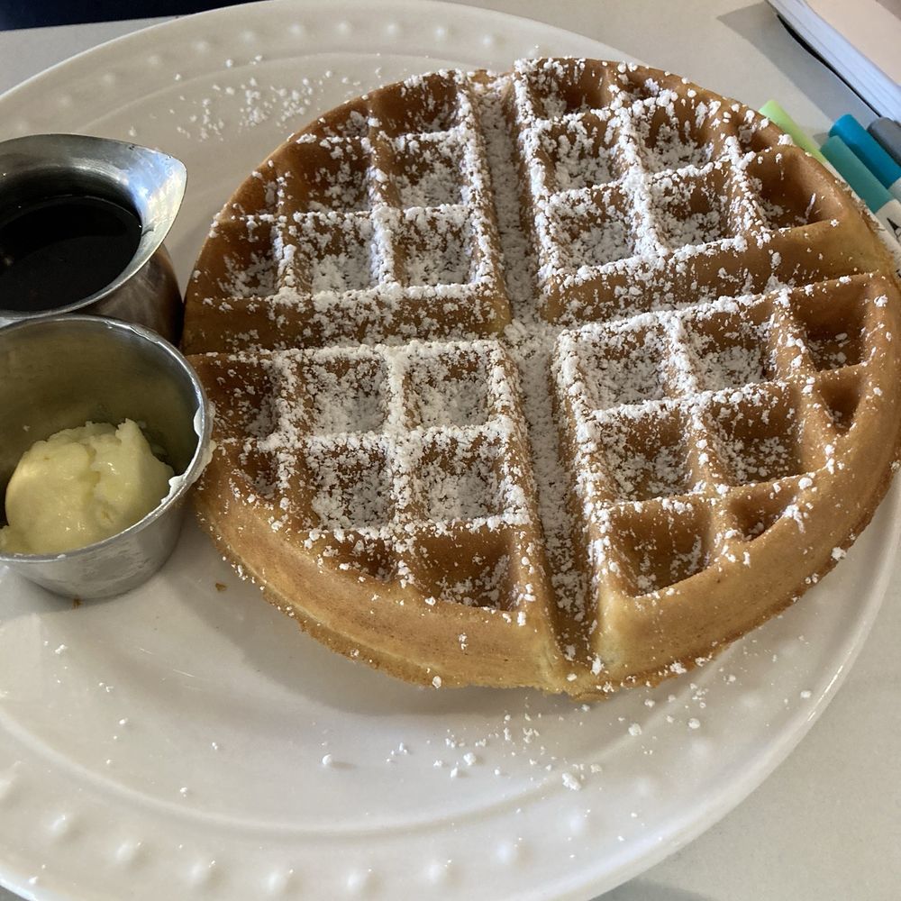 Morning Squeeze - Belgium Waffle with a side of Canadian bacon - Breakfast & Brunch Near Me - Phoenix, Arizona Morning Squeeze - Belgium Waffle with a side of Canadian bacon - Breakfast & Brunch Near Me - Phoenix, Arizona