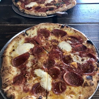 V Pizza - Pepperoni and Habanero Pepper Pizza - Pizza Near Me - Jacksonville Beach, Florida
