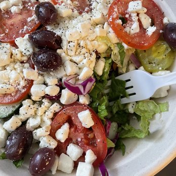 Med Box Grill - Excellent Greek salad and hummus!! - Mediterranean Near Me - Chanhassen, Minnesota
