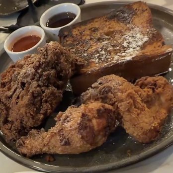 Velour - Fried chicken and French toast - American Near Me - Dallas, Texas