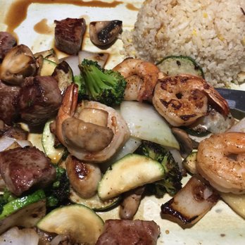 Tokyo 101 - Steak and Shrimp hibachi with fried rice. - Japanese Near Me - Wilmington, North Carolina Tokyo 101 - Steak and Shrimp hibachi with fried rice. - Japanese Near Me - Wilmington, North Carolina