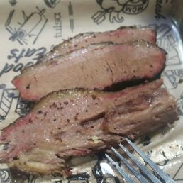 The lean and fatty brisket. Most excellent.
