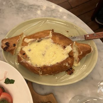 Oda House - Khachapuri - so, so creamy and gooey - Georgian Near Me - New York, New York Oda House - Khachapuri - so, so creamy and gooey - Georgian Near Me - New York, New York