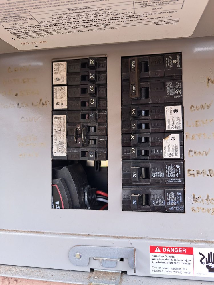 Slide of INE Electrical Service