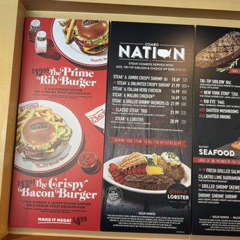 Sizzler - Menu as of 7/20/2024 - Seafood Near Me - Hayward, California Sizzler - Menu as of 7/20/2024 - Seafood Near Me - Hayward, California