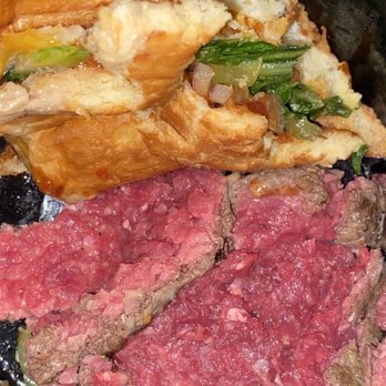 Lost and Found - raw WAGYU BURGER :-) is this normal i couldn't even eat it looks like packaged ground beef lol - Cocktail Bars Near Me - San Francisco, California