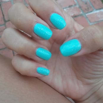 Solar Nails - Gel manicure with glitter top coat. Thanks Annie! - Nail Salons Near Me - Arcadia, California Solar Nails - Gel manicure with glitter top coat. Thanks Annie! - Nail Salons Near Me - Arcadia, California