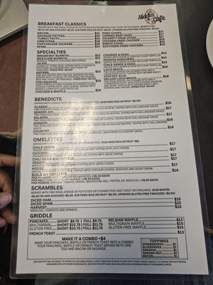 Menu photo 5 Hidden Cafe Camarillo, CA