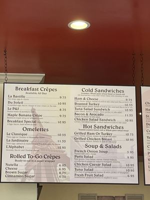 Menu photo 6 Crepes de Paris Jurupa Valley, CA