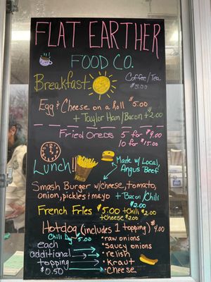 Menu photo 2 Flat Earther Food Newfoundland, NJ