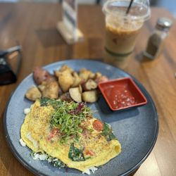 TERI Common Grounds Café & Coffee Bar - Veggie omelette