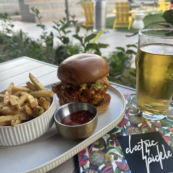 Electric Pickle - Spicy Chicken Sandwich - New American Near Me - Tempe, Arizona
