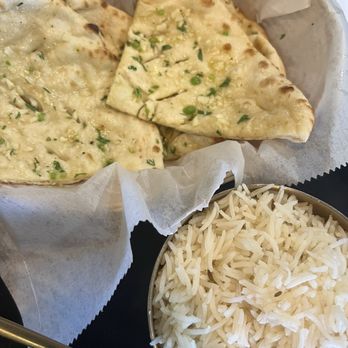 Himalayan Indian Kitchen - Garlic naan. White rice. - Indian Near Me - Pembroke pines, Florida Himalayan Indian Kitchen - Garlic naan. White rice. - Indian Near Me - Pembroke pines, Florida