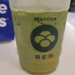 Mango Matcha, Oat Milk, 25% Sweet Mango Matcha, Oat Milk, 25% Sweet