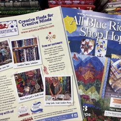 Artistic Artifacts - Visit during the Shop Hop in May & June