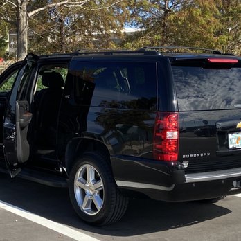 Superyde Shuttle Services - Luxury Suburban LTZ 7 - Airport Shuttles Near Me - Clearwater Beach, Florida