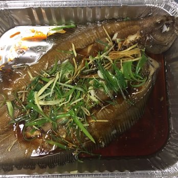 Kam Luang Kitchen - Steamed flounder with ginger and scallions sauce - Chinese Near Me - Franklin Park, New Jersey