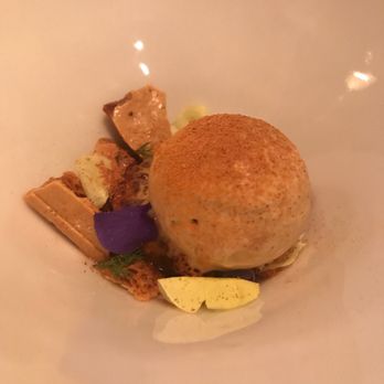 Emmer & Rye - Black garlic ice cream with honeycomb - Tapas/Small Plates Near Me - Austin, Texas
