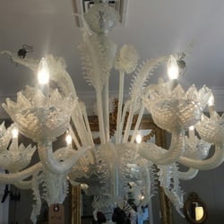 Pear Tree Cottage - Incredibly beautiful murano glass chandelier
