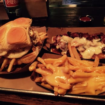 Dog Haus - Pasadena - This is called "the heart attack" haha just kidding - New American Near Me - Pasadena, California Dog Haus - Pasadena - This is called "the heart attack" haha just kidding - New American Near Me - Pasadena, California