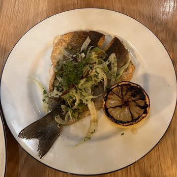 Herb & Sea - Plancha Fired Whole Branzino - Seafood Near Me - Encinitas, California