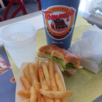 Original Tommy's - Cheese sandwich and fries - Burgers Near Me - Barstow, California