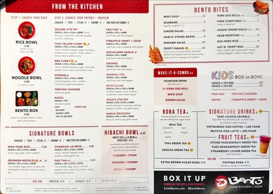 Menu photo 2 Bento Asian Kitchen + Sushi Boca Raton, FL