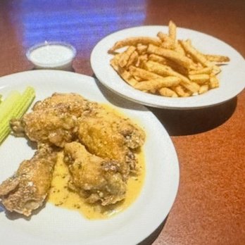 Lucky Lou's American Grill - Their wings are spot on every time!!! - American Near Me - Mesa, Arizona Lucky Lou's American Grill - Their wings are spot on every time!!! - American Near Me - Mesa, Arizona