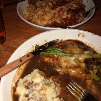 Maggie McFly's - Chicken parm and Chicken madeira! EXCELLENT!! - New American Near Me - Middlebury, Connecticut