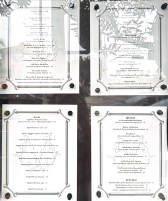Menu photo 3 Osteria Mozza Los Angeles, CA