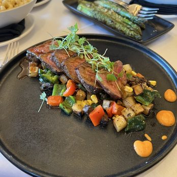 TRIO Grill - Cumin Dusted Bison Strip Steak - Seafood Near Me - Falls Church, Virginia TRIO Grill - Cumin Dusted Bison Strip Steak - Seafood Near Me - Falls Church, Virginia