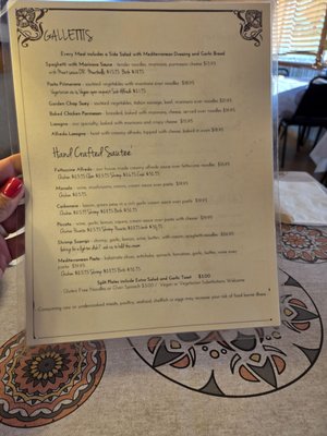Menu photo 5 Galletti's Spaghetti House Seaview, WA Menu photo 5 Galletti's Spaghetti House Seaview, WA