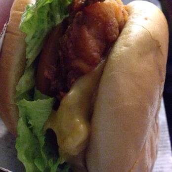 Chick-fil-A - Spicy Chicken Deluxe Sandwich with American Cheese. - Fast Food Near Me - San Jose, California Chick-fil-A - Spicy Chicken Deluxe Sandwich with American Cheese. - Fast Food Near Me - San Jose, California