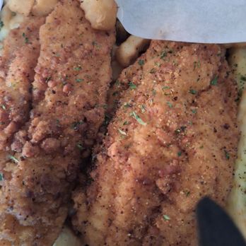 Spanky's Chicken & Seafood Lounge - 2 Catfish Fillets & Fries - Seafood Near Me - Decatur, Georgia