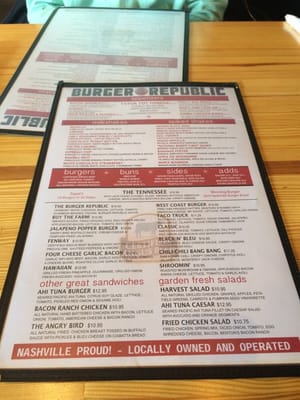 Menu photo 5 Burger Republic Nashville, TN Menu photo 5 Burger Republic Nashville, TN