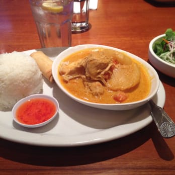 Pink Pepper - Giant chunks of potato and chicken...annoying to cut up into regular pieces - Thai Near Me - Los Angeles, California Pink Pepper - Giant chunks of potato and chicken...annoying to cut up into regular pieces - Thai Near Me - Los Angeles, California