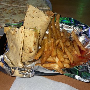Ruckus Pizza & Bar - Buffalo Chicken Wrap - Pizza Near Me - Raleigh, North Carolina