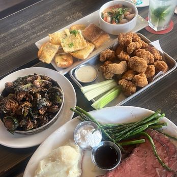 BJ's Restaurant & Brewhouse - Clam Chowder, Prime Rib, Honey Sriracha Brussels & Sprouts Garlic Shrimp With Parmesan Toast - Pizza Near Me - La Jolla, California BJ's Restaurant & Brewhouse - Clam Chowder, Prime Rib, Honey Sriracha Brussels & Sprouts Garlic Shrimp With Parmesan Toast - Pizza Near Me - La Jolla, California