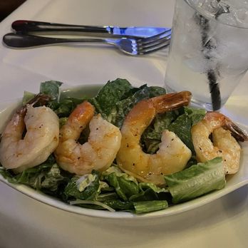 Federal American Grill - side Caesar salad with shrimp - New American Near Me - Oak Ridge North, Texas