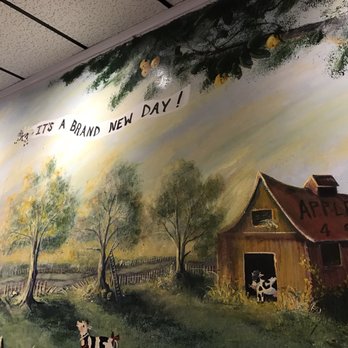Cherry Pit Cafe - Nice wall mural - American Near Me - Deerfield, Illinois Cherry Pit Cafe - Nice wall mural - American Near Me - Deerfield, Illinois
