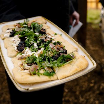Park Avenue Catering - Prosciutto fig and goat cheese flatbread - Caterers Near Me - Cotati, California Park Avenue Catering - Prosciutto fig and goat cheese flatbread - Caterers Near Me - Cotati, California