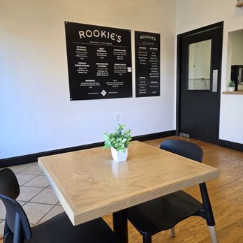 Rookie's - The Interior design of the new location of Rookie's and its furniture. - Ice Cream & Frozen Yogurt Near Me - Cave Spring VA, Virginia Rookie's - The Interior design of the new location of Rookie's and its furniture. - Ice Cream & Frozen Yogurt Near Me - Cave Spring VA, Virginia